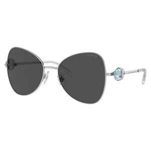 A0951Z New SWAROVSKI Silver Butterfly SK7002 4001/87 Sunglasses Women